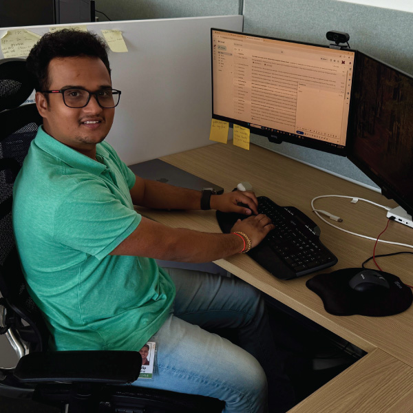Sudip Dahal, Information Technology major graduate and current IT Support Specialist at Medpace