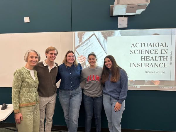 Actuarial Club meeting