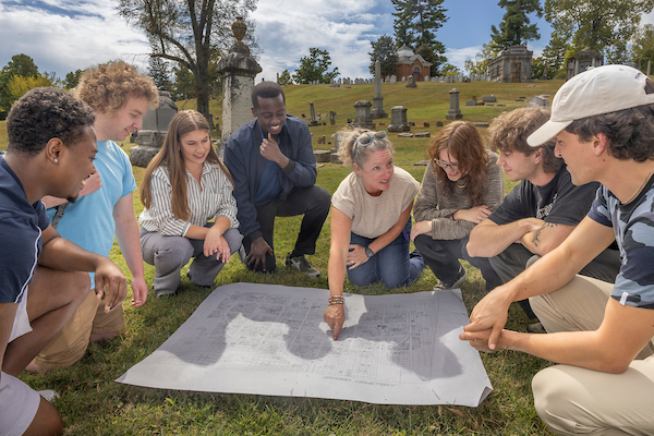 Oxford Cemetery Mapping Robbyn Abbitt and Students