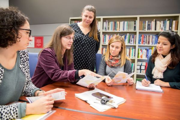 A group discussion led by Katy Abbott